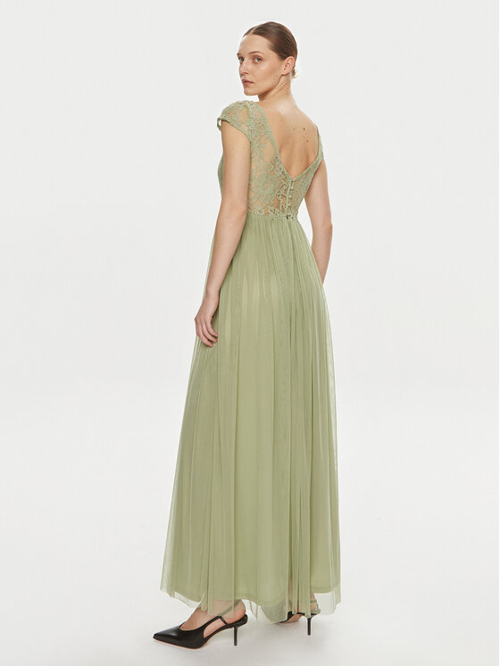Vila Vila Abendkleid Ulricana 14083830 Grün Regular Fit
