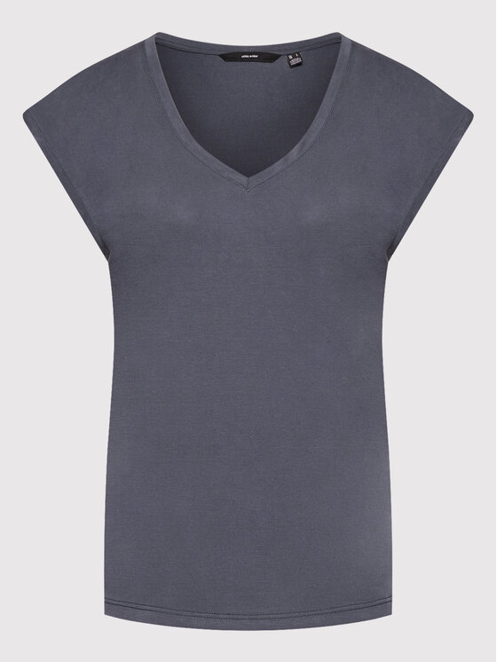 Vero Moda Vero Moda T-Shirt Filli 10247666 Szary Regular Fit