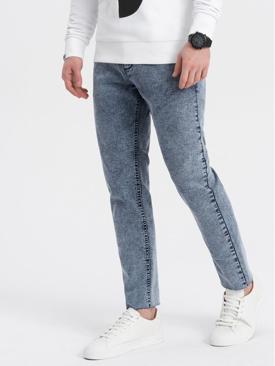 Ombre Ombre Jeansy P923 Modrá Regular Fit