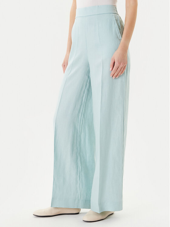 United Colors Of Benetton United Colors Of Benetton Palazzo kalhoty 4AGHDF08K Zelená Wide Leg