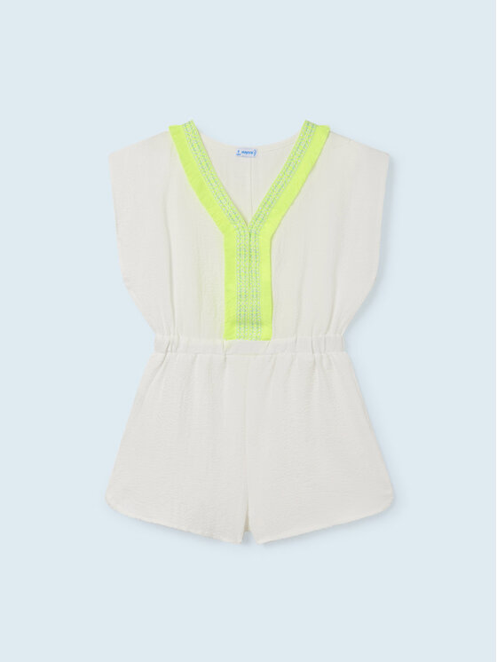 Mayoral Mayoral Jumpsuit 6847 Weiß