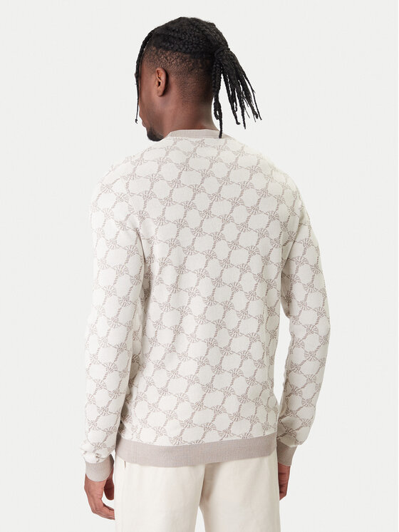 JOOP! JOOP! Maglione 13Ravorono 10100436 30102137 Écru Regular Fit