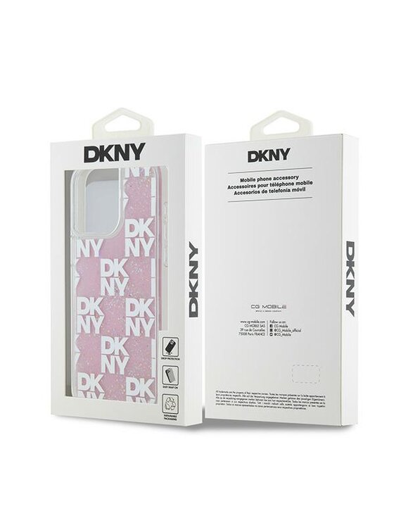 DKNY DKNY Etui na telefon iPhone 15 Pro Max Różowy