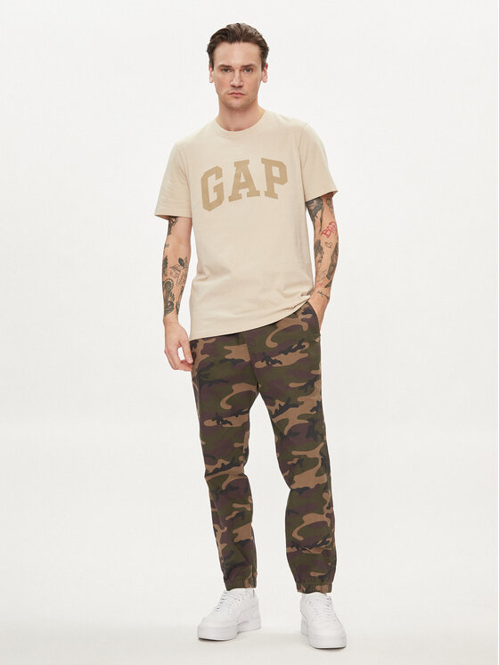 Gap Gap Joggers kalhoty 496157-00 Zelená Slim Fit