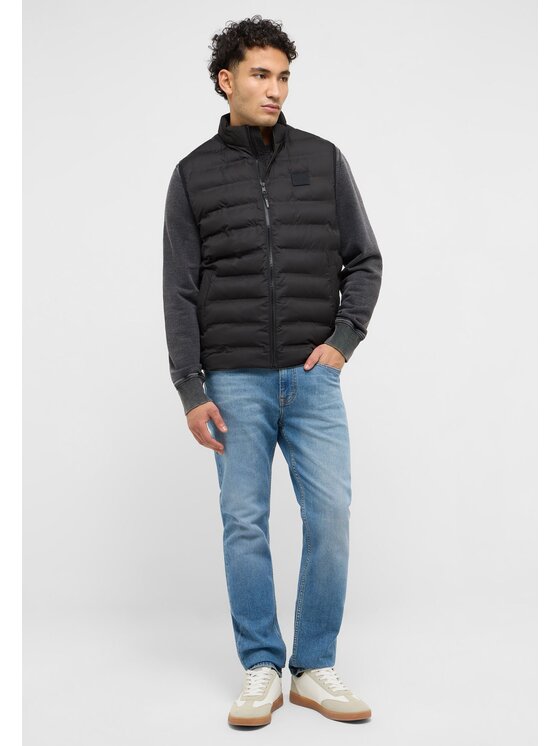 Mustang Mustang Gilet Style Dublin Nero Regular Fit