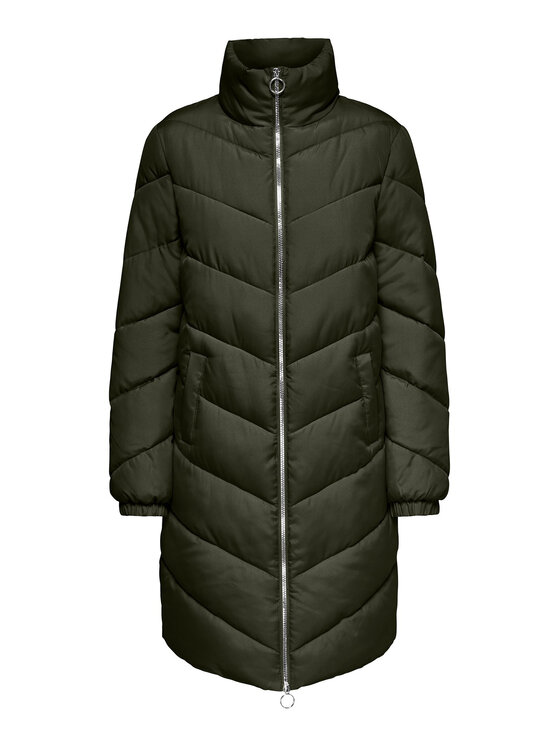 JDY JDY Zimní bunda 15305658 Zelená Regular Fit