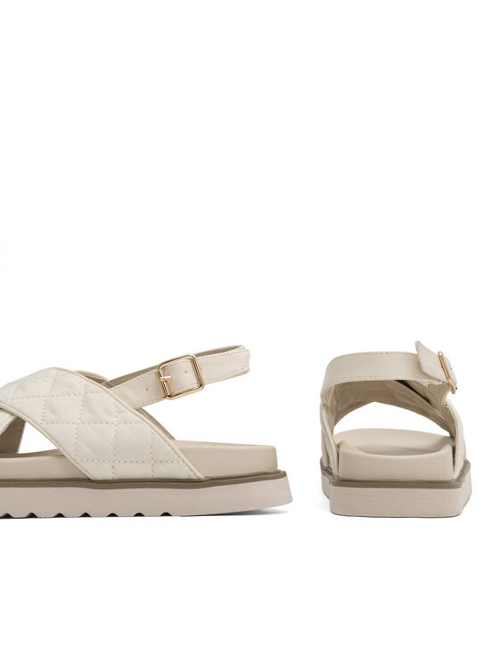 DeeZee DeeZee Sandały Donna H86009-9 Beżowy
