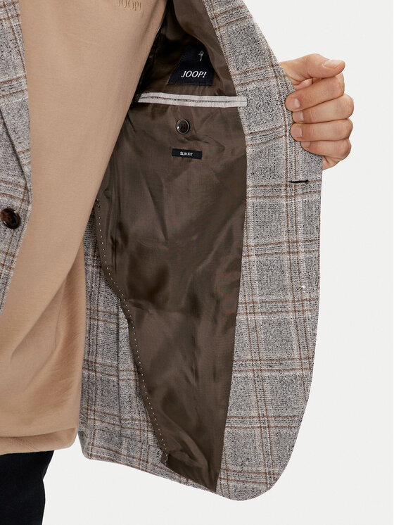 JOOP! JOOP! Marynarka 17 JB-47Hoverest 30042862 Szary Slim Fit