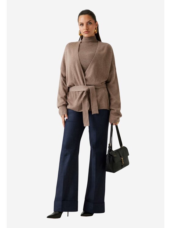 GUESS BY MARCIANO GUESS BY MARCIANO Cardigan Cardigan afrah kimono over Beige Regular Fit