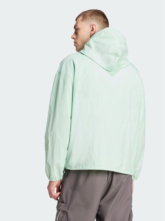 adidas adidas Kurtka anorak 147519 Zielony Loose Fit