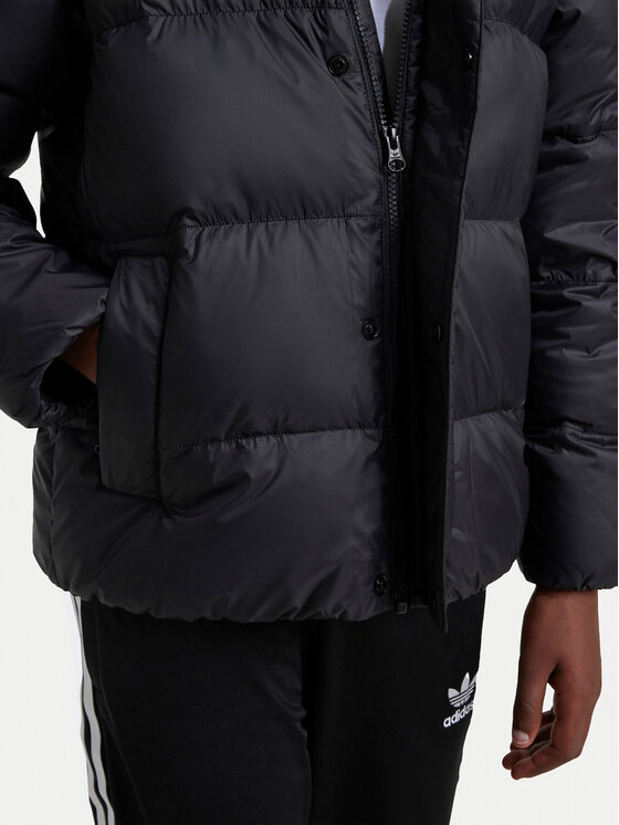 adidas adidas Dūnu jaka adicolor IY7498 Melns Regular Fit