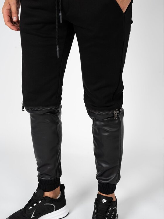 Les Hommes Les Hommes Παντελόνι υφασμάτινο LBJ4001700F Μαύρο Slim Fit