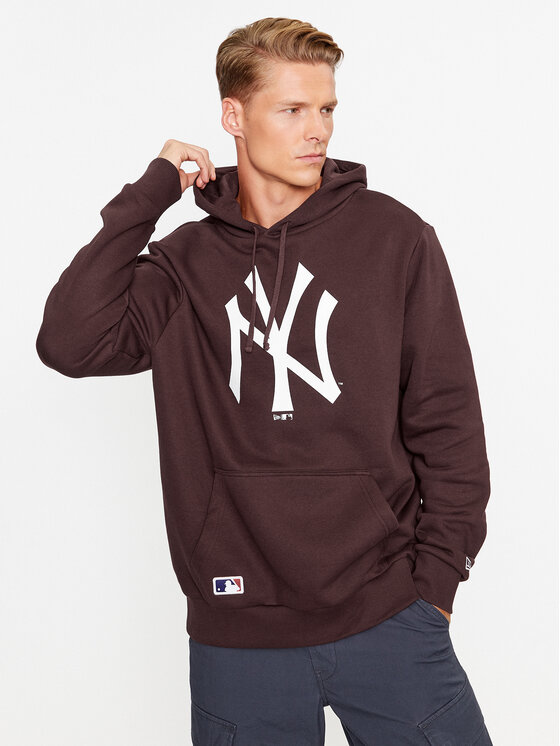 New Era New Era Світшот 60416737 Бордовий Regular Fit