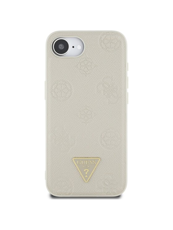 Guess Guess Etui na telefon Apple iPhone 16e Beżowy