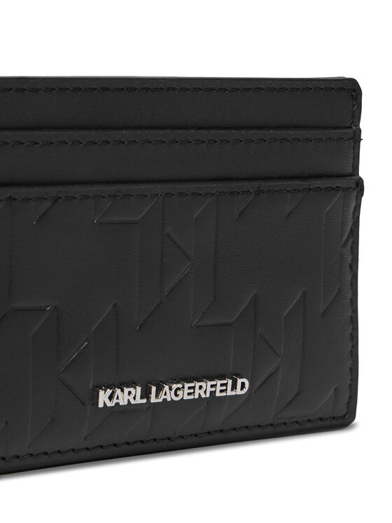 KARL LAGERFELD KARL LAGERFELD Etui za kreditne kartice A1M32098 Črna