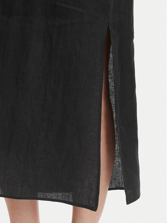 Marella Marella Sommerkleid Velo 2615221352 Schwarz Regular Fit