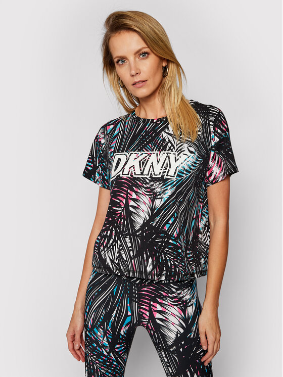 T-shirt DP0T7435 Nero Cropped Fit