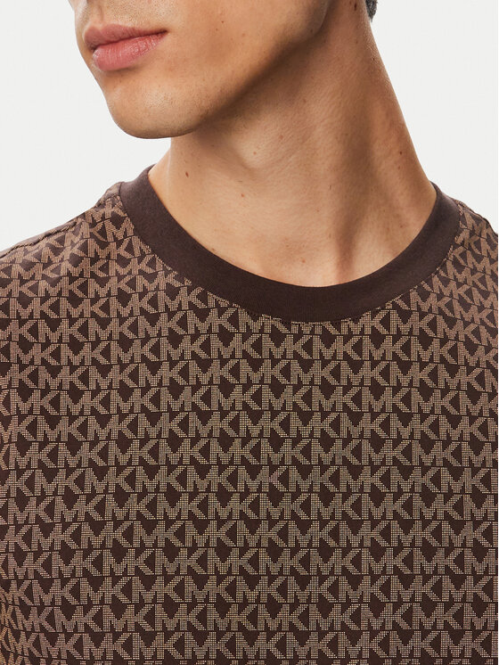 MICHAEL Michael Kors MICHAEL Michael Kors T-Shirt CS5529A5KS Dunkelbraun Regular Fit