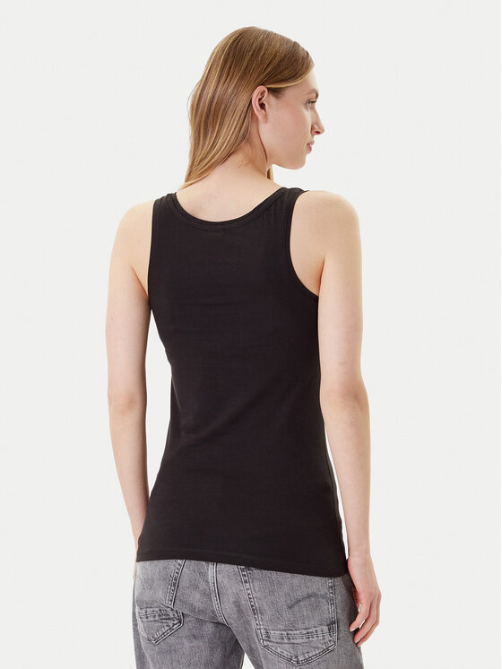 G-Star Raw G-Star Raw Τοπ Base D07210-3310 Μαύρο Slim Fit