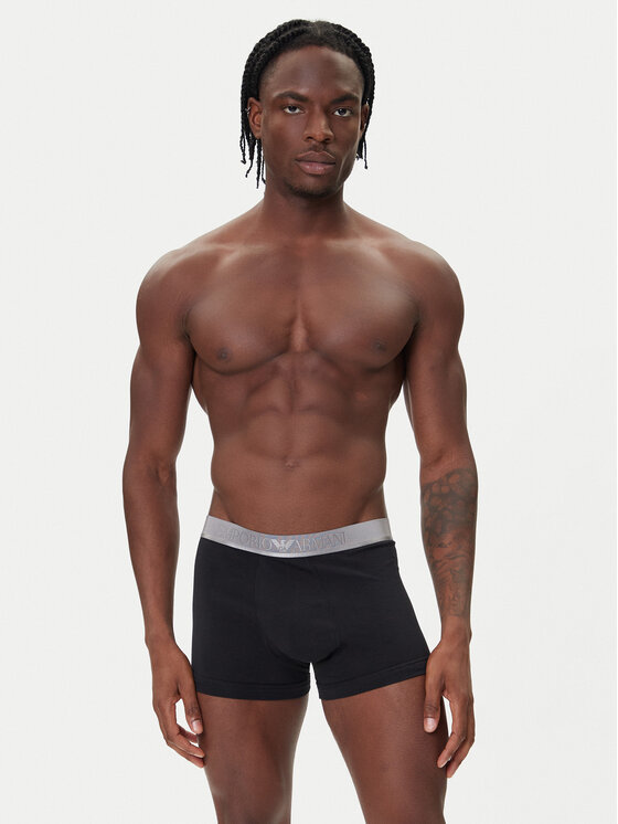 Emporio Armani Underwear Emporio Armani Underwear Komplektas: 3 poros trumpikių EM000259 AF10780 MC061 Juoda