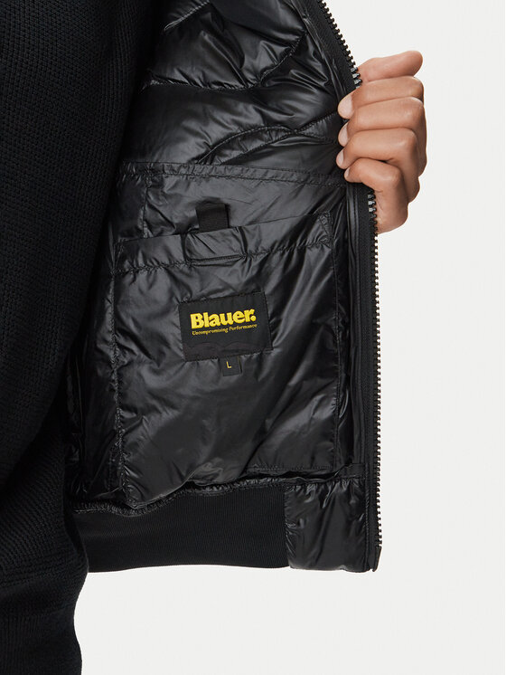 Blauer Blauer Преходно яке Daniel 26WBLUC03067 Черен Regular Fit