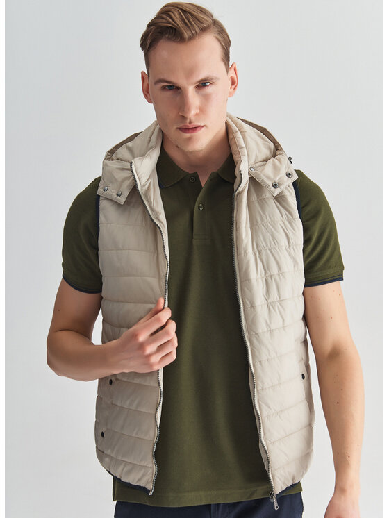Pako Lorente Pako Lorente Komplet kurtka i kamizelka P22SF-5X-003 Granatowy Regular Fit