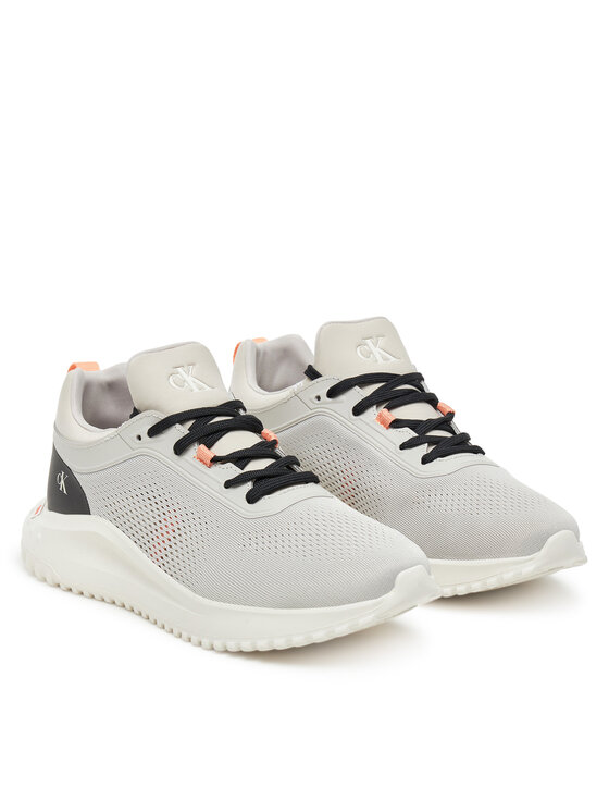 Calvin Klein Jeans Calvin Klein Jeans Sneakersy Eva Runner Sock Mg Tech YW0YW01855 Szary