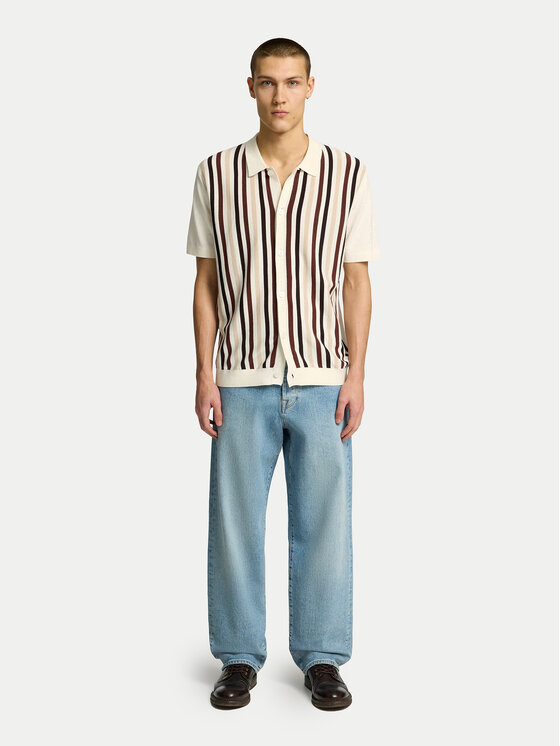 Selected Homme Selected Homme Polo 16096371 Bež Regular Fit