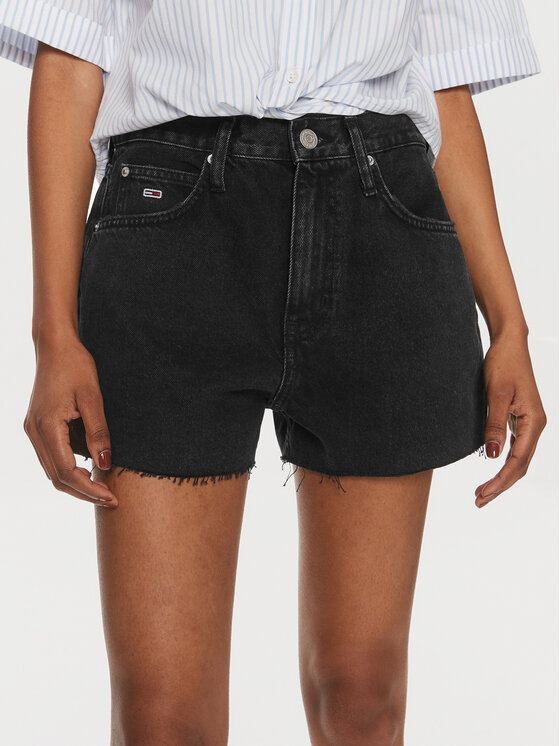 Tommy Jeans Tommy Jeans Farmer rövidnadrág DW0DW17633 Fekete Regular Fit