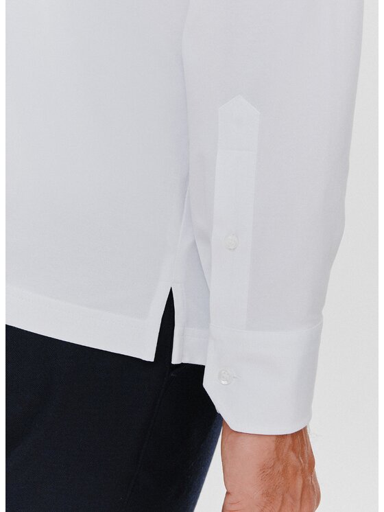 Pako Lorente Pako Lorente Koszula B24WH-1X-046 Biały Slim Fit