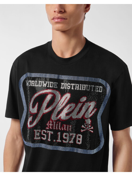 PHILIPP PLEIN PHILIPP PLEIN T-shirt 25573 Nero Regular Fit