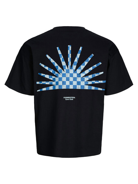 Jack & Jones Jack & Jones T-krekls Solana 12296270 Melns Regular Fit
