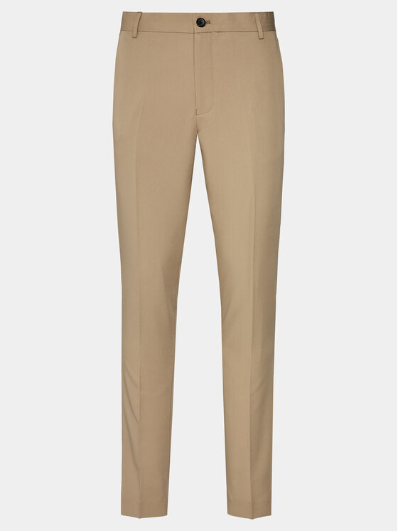 Lindbergh Chino 30-006900 Bež Slim Fit