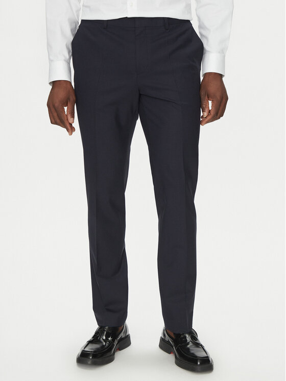 HUGO HUGO Oblek Henry/Getlin232X 50530116 Tmavomodrá Slim Fit
