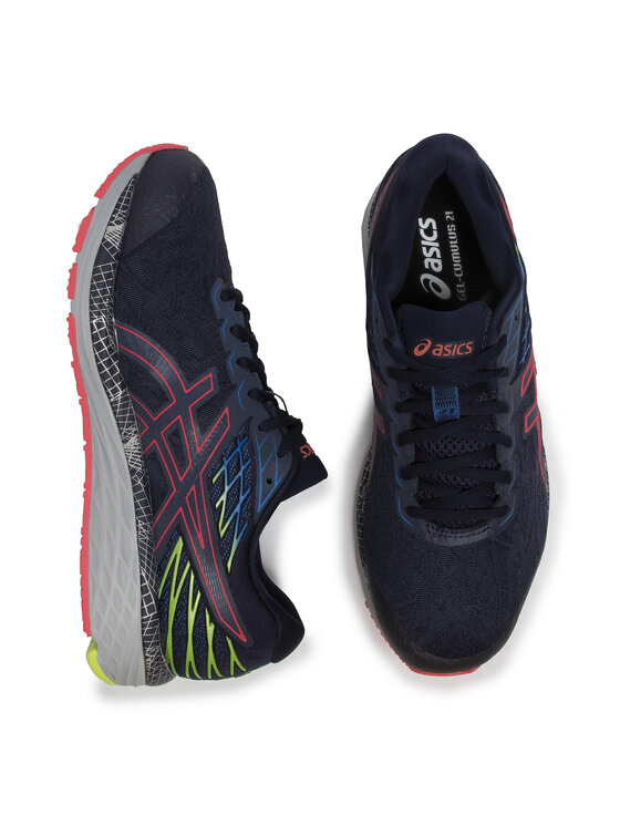Asics Asics Παπούτσια για Τρέξιμο Gel-Cumulus 21 Ls 1011A634 Σκούρο μπλε