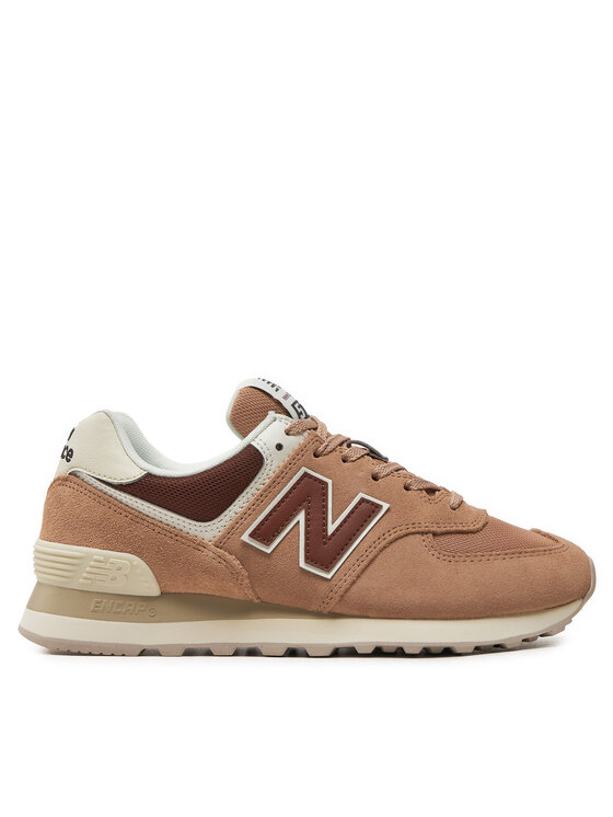 New Balance Sneakersy WL574DO2 Béžová