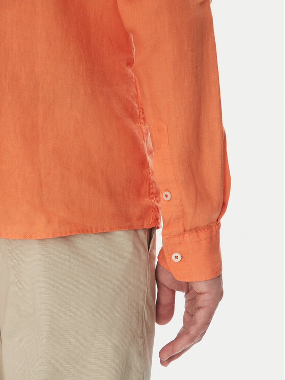 BOSS BOSS Srajca H-Roan-Bd-E-C1-243 50520283 Oranžna Slim Fit