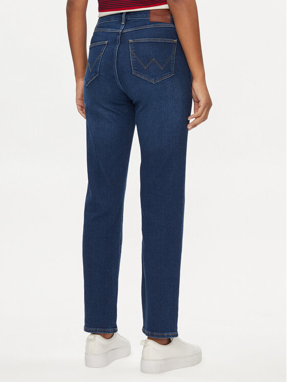 Wrangler Wrangler Traperice 112351051 Plava Straight Fit