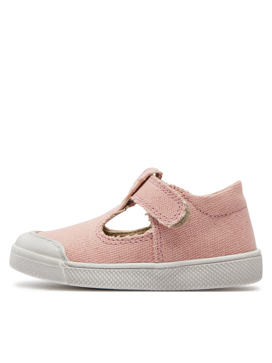 Froddo Froddo Sneakers aus Stoff Rosario Vegan T-Bar G2130319-4 M Rosa