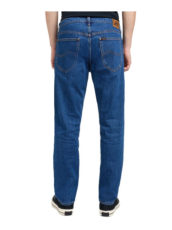 Lee Lee Jeansy 112350159 Niebieski Regular Fit