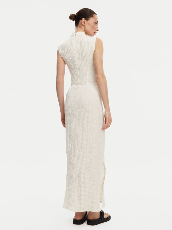 Calvin Klein Calvin Klein Sommerkleid K20K208304 Écru Slim Fit