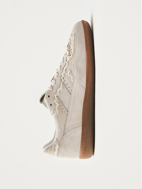 ALOHAS ALOHAS Superge Tb.490 Crochet Cream Leather Sneakers Bež