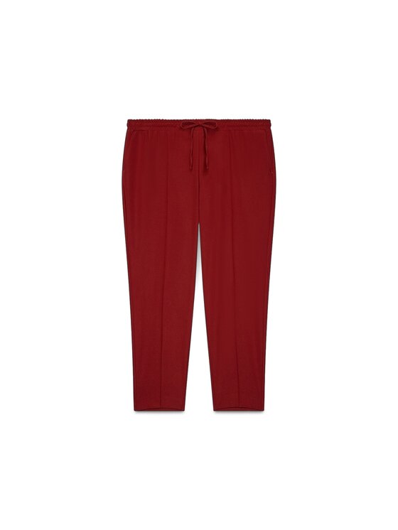 Fiorella Rubino Fiorella Rubino Pantaloni di tessuto P011T005600N037 Marrone Slim Fit