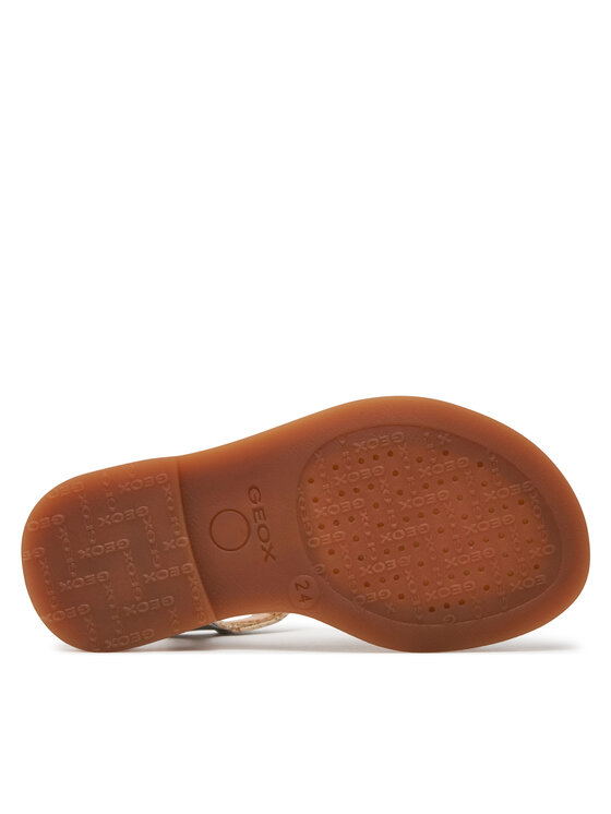 Geox Geox Sandály J Sandal Karly Girl J4535H 0NFQD C1007 M Stříbrná