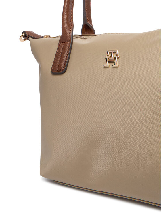 Tommy Hilfiger Tommy Hilfiger Rankinė Popette Mini Tote AW0AW17709 Ruda