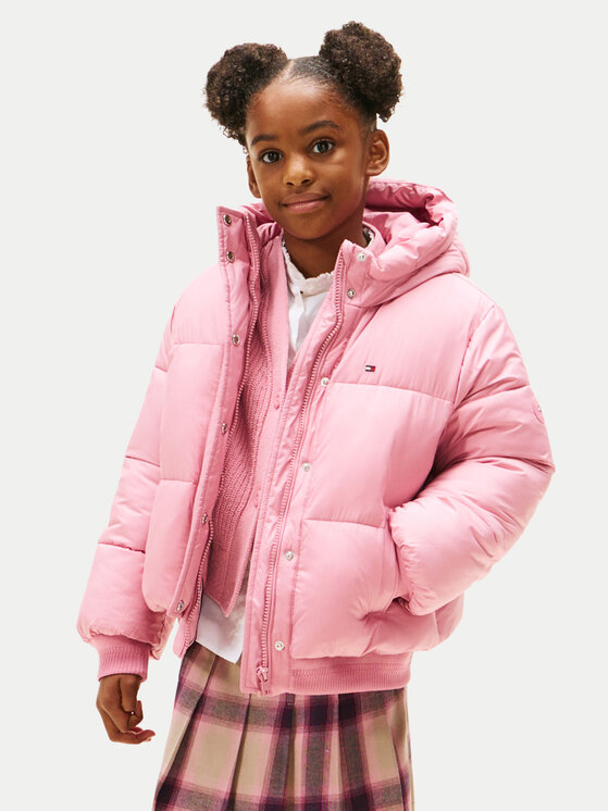 Tommy Hilfiger Tommy Hilfiger Giubbotto invernale KG0KG08861 D Rosa Regular Fit