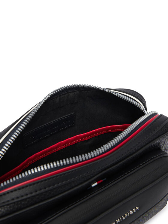 Tommy Hilfiger Tommy Hilfiger Τσαντάκι Th Central Ew Reporter AM0AM14696 Μαύρο