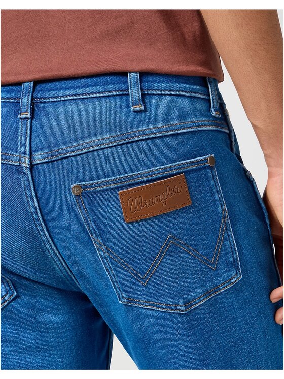Wrangler Wrangler Jeansy GREENSBORO Niebieski Regular Fit