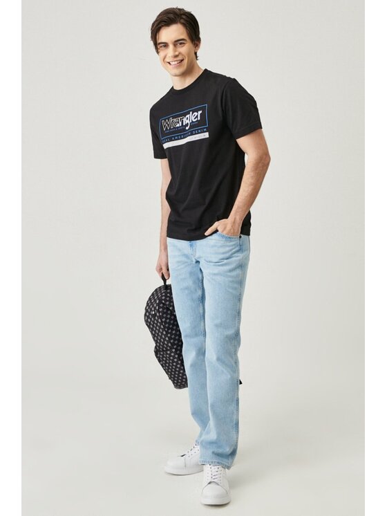 Wrangler Wrangler Jeans GREENSBORO Blu Straight Fit