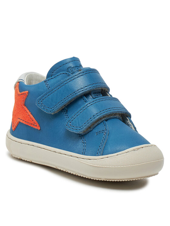 Startrite Kinder Halbschuhe 'Zak' – Blau, Größe 35 EU, Aus Leder Mit Klettverschluss